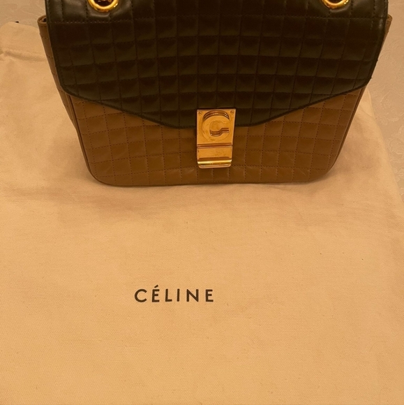 Auth Celine medium quilted C bag - Picture 10 of 11